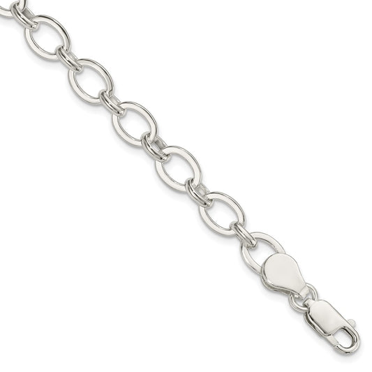 7.5 Inch Sterling Silver 7.5Inch Fancy Link Bracelet