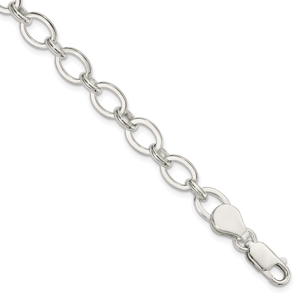 6.5 Inch Sterling Silver 6.5Inch Fancy Link Bracelet