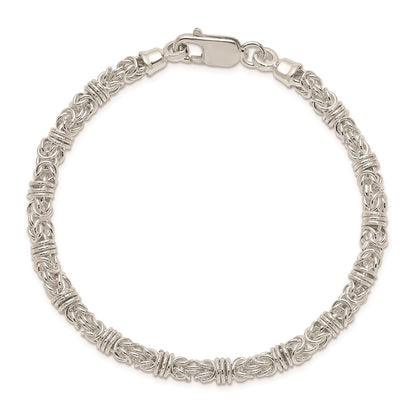 7.5 Inch Sterling Silver 7.5Inch Polished Fancy Link Bracelet