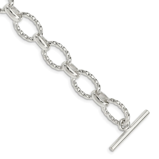 7.5 Inch Sterling Silver 7.5Inch Polished Fancy Link Bracelet