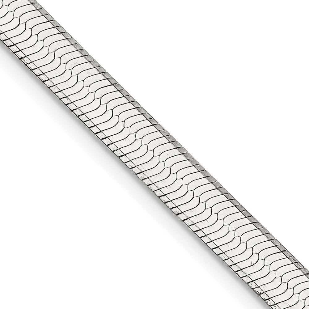 20 Inch Sterling Silver 5.25mm Magic Herringbone Chain Necklace