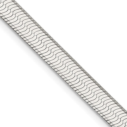 20 Inch Sterling Silver 5.25mm Magic Herringbone Chain Necklace