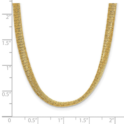 Gold Plated Sterling Silver Twist Texture Wrapped Necklace