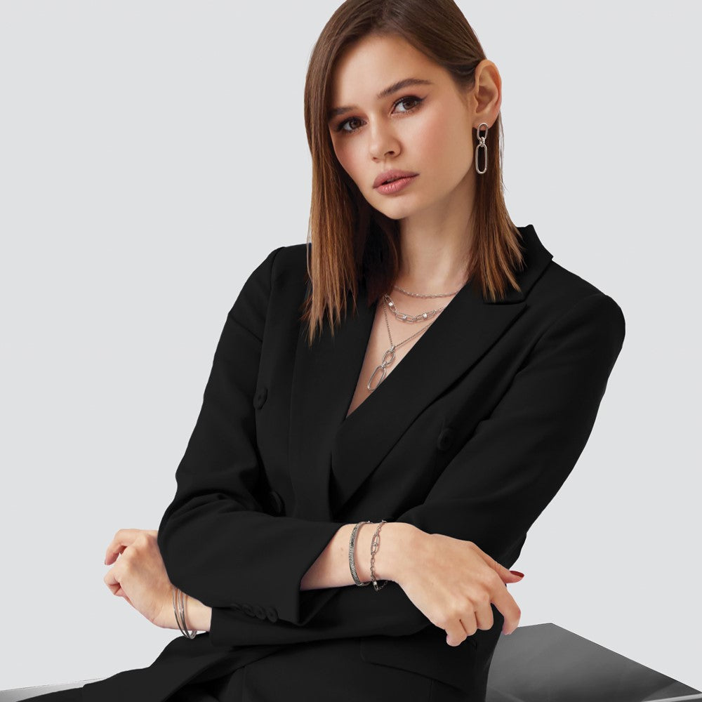 Sterling Silver Rh Plated Polished & Textured Bangle