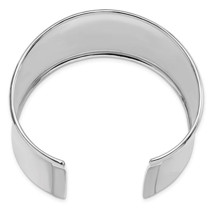 Sterling Silver Polished Slip-On Bangle