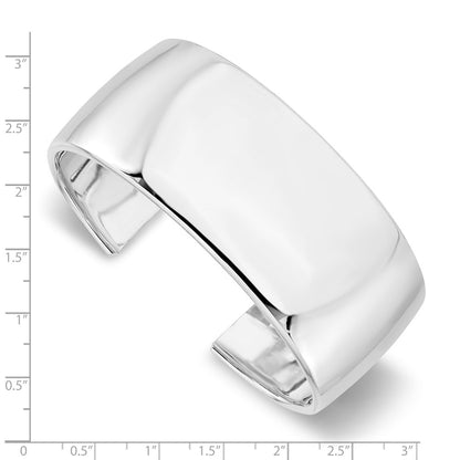 Sterling Silver Polished Slip-On Bangle