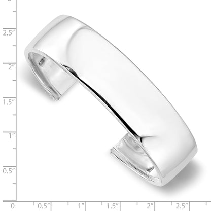 Sterling Silver Polished Slip-On Bangle