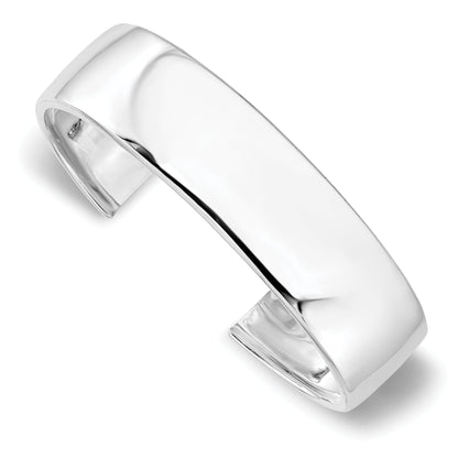 Sterling Silver Polished Slip-On Bangle