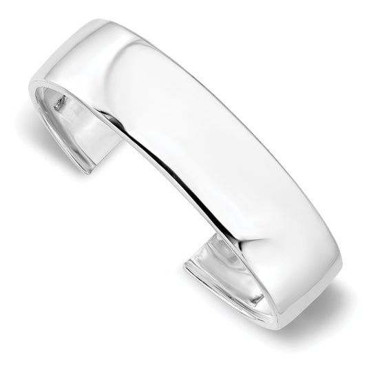 Sterling Silver Polished Slip-On Bangle