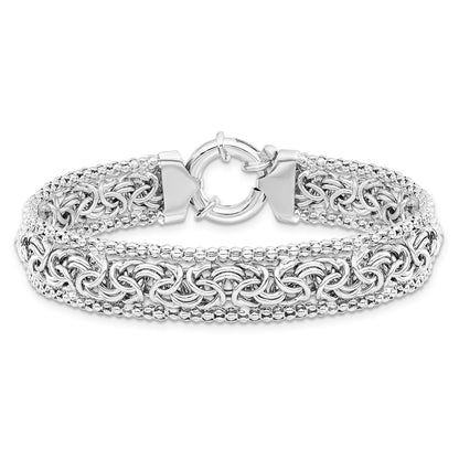 7.5 Inch Sterling Silver Polished Bracelet