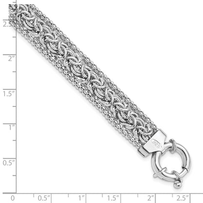 7.5 Inch Sterling Silver Polished Bracelet