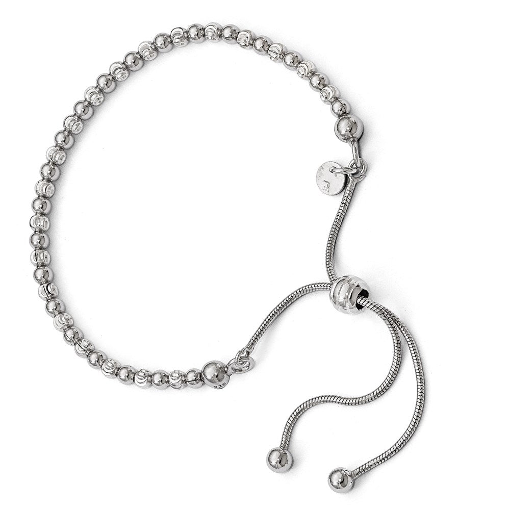 Sterling Silver D/C Bracelet Adjustable