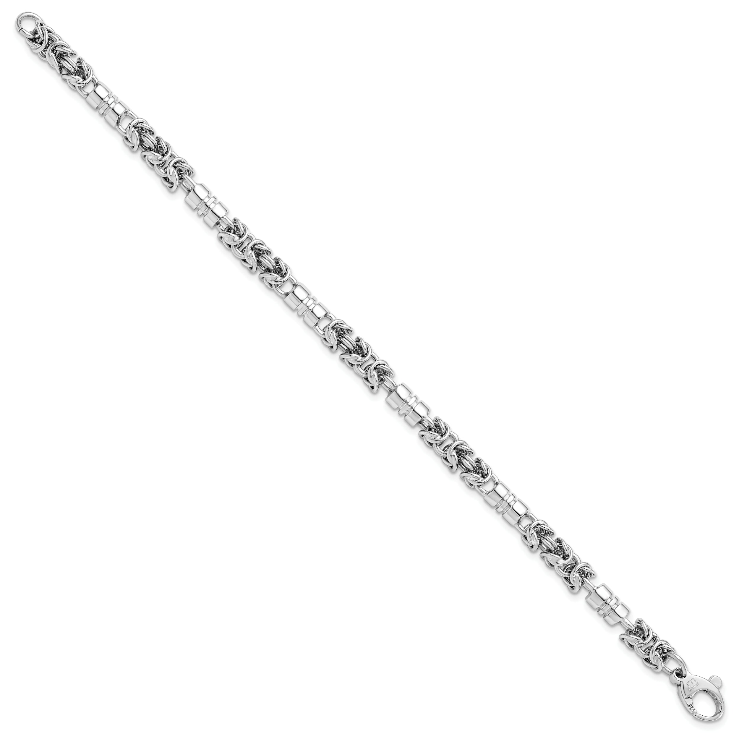 7.5 Inch Sterling Silver Polished Bracelet
