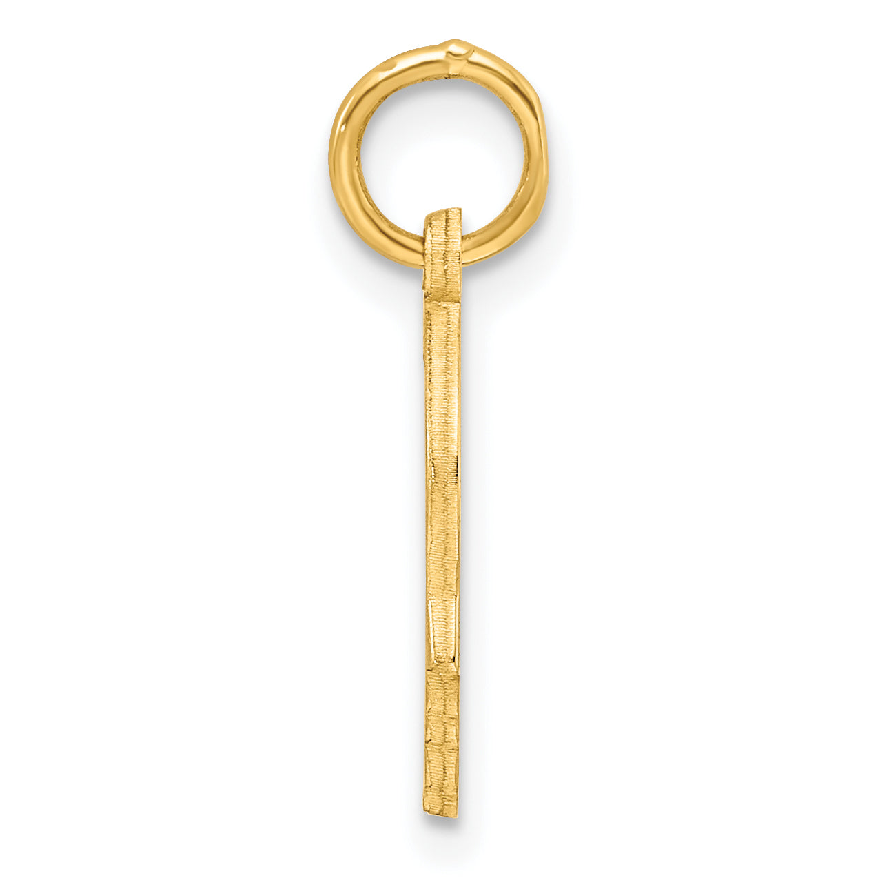 Ss/Gold Plated Sterling Silver Gp Engraveable Boy Polished Disc Charm