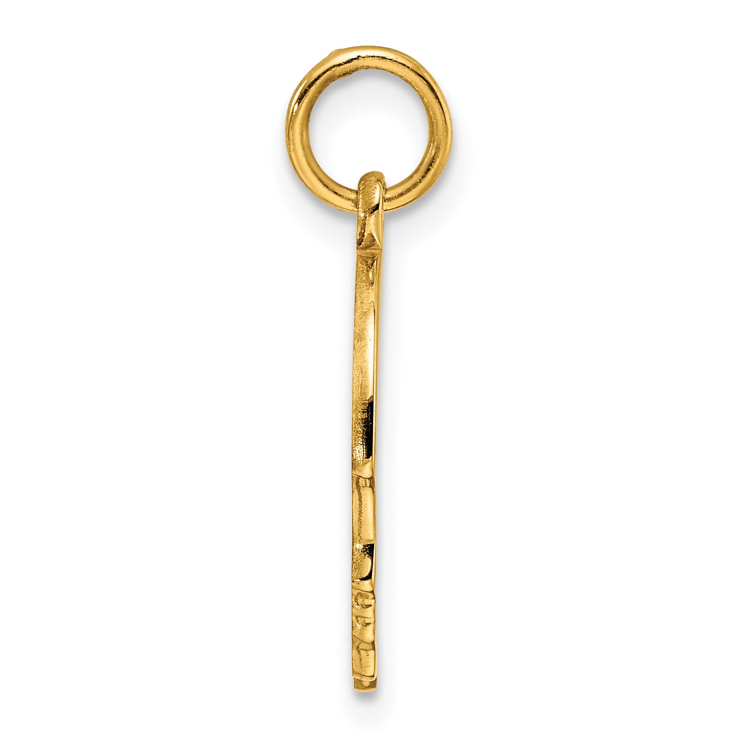 Ss/Gold Plated Sterling Silver Gp Engraveable Boy Polished Disc Charm