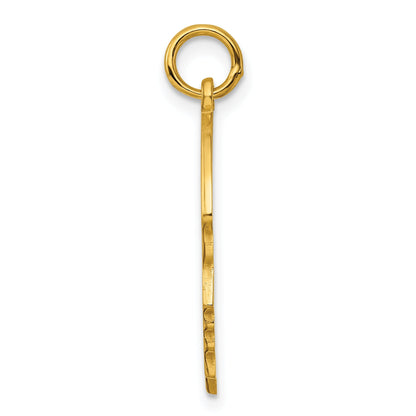 Ss/Gold Plated Sterling Silver Gp Engraveable Boy Polished Disc Charm