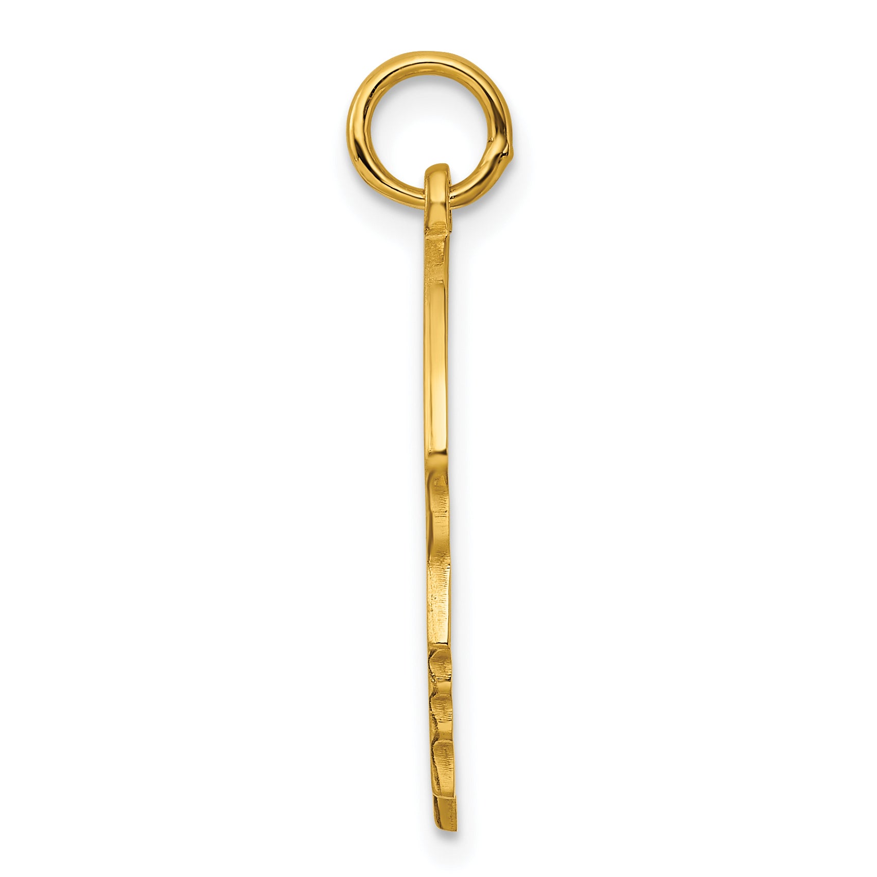 Ss/Gold Plated Sterling Silver Gp Engraveable Boy Polished Disc Charm