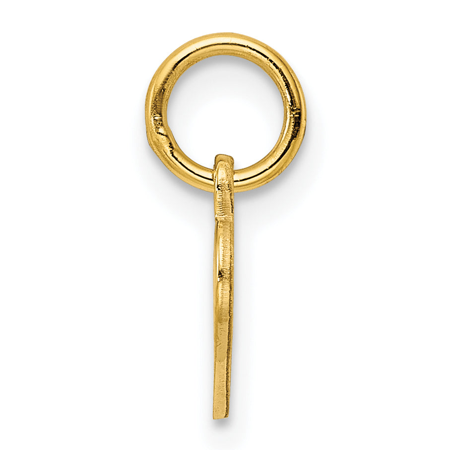 Ss/Gold Plated Sterling Silver Gp Engraveable Heart Polished Disc Charm