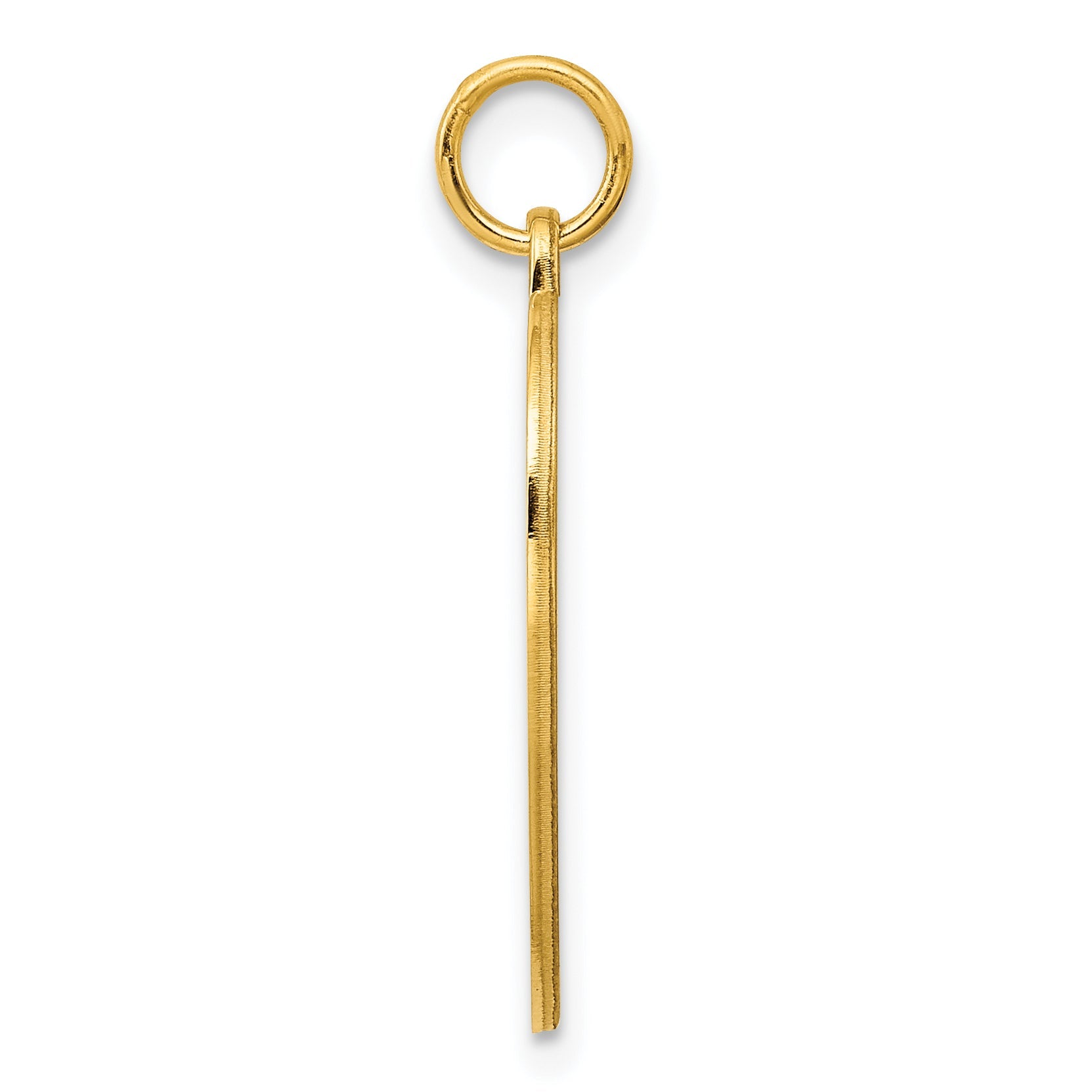 Ss/Gold Plated Sterling Silver Gp Engraveable Heart Polished Disc Charm