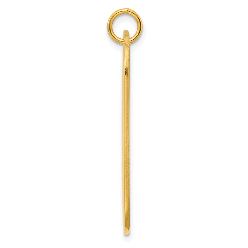 Ss/Gold Plated Sterling Silver Gp Engraveable Dog Tag Polished Disc Charm