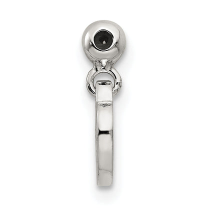 Sterling Silver Mio Memento Dangle Heart Charm