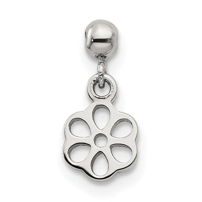 Sterling Silver Mio Memento Dangle Flower Charm
