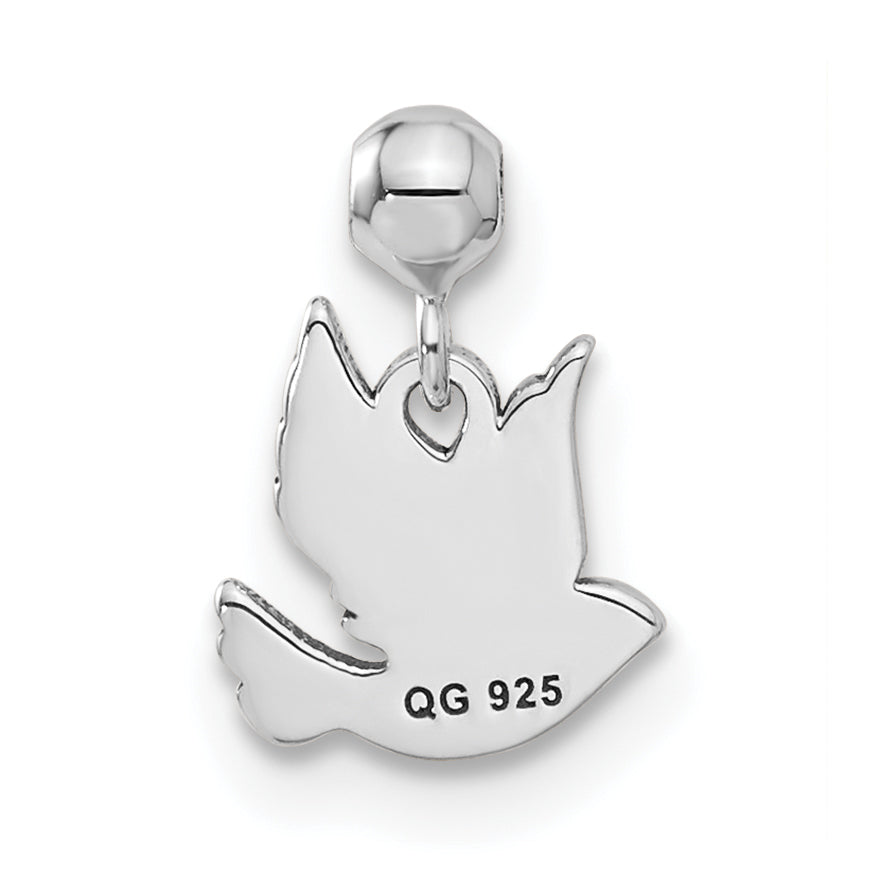 Sterling Silver Mio Memento Dangle Bird Charm