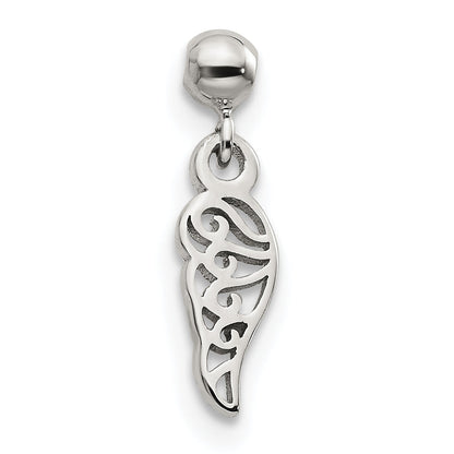 Sterling Silver Mio Memento Dangle Wing Charm