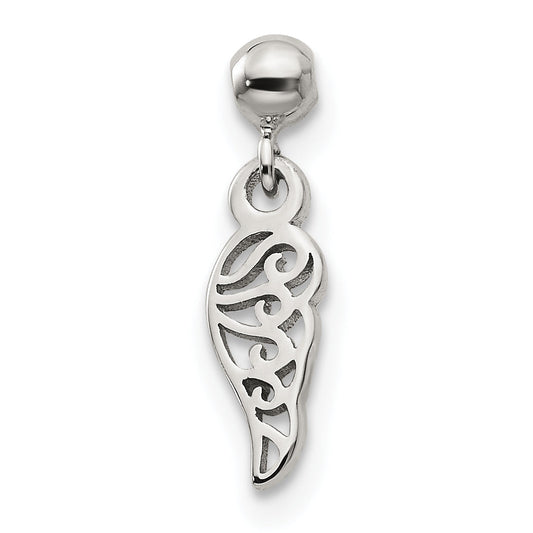Sterling Silver Mio Memento Dangle Wing Charm
