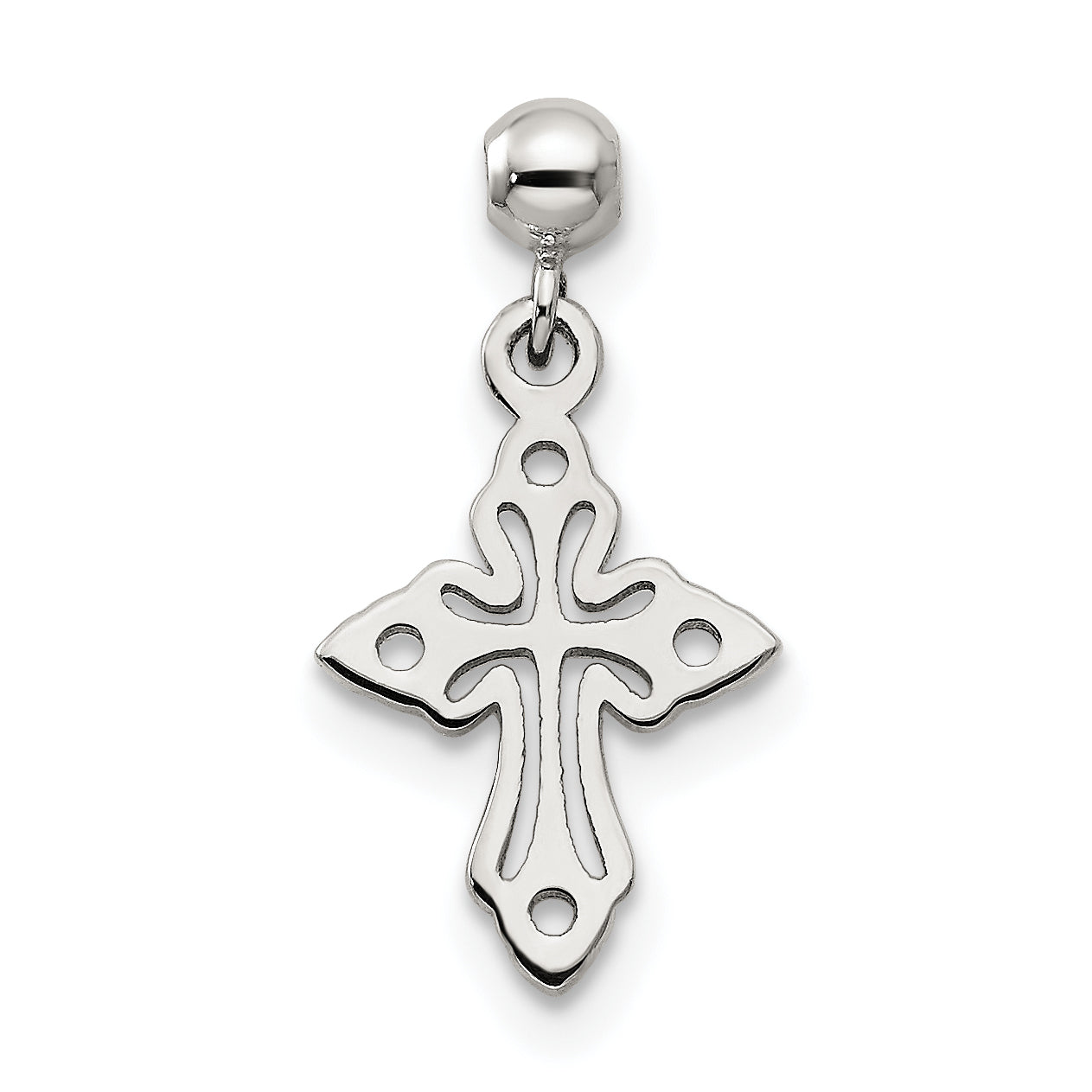 Sterling Silver Mio Memento Dangle Cross Charm