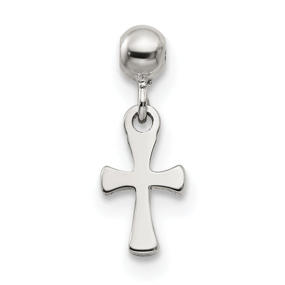 Sterling Silver Mio Memento Dangle Cross Charm