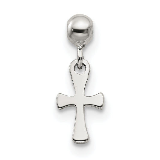 Sterling Silver Mio Memento Dangle Cross Charm