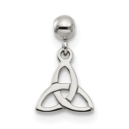 Sterling Silver Mio Memento Dangle Trinity Knot Charm