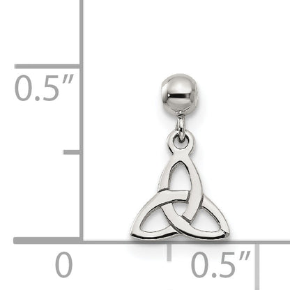 Sterling Silver Mio Memento Dangle Trinity Knot Charm
