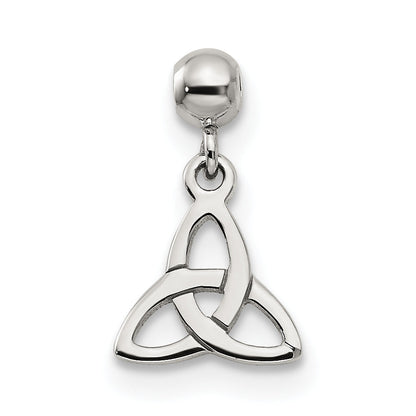 Sterling Silver Mio Memento Dangle Trinity Knot Charm