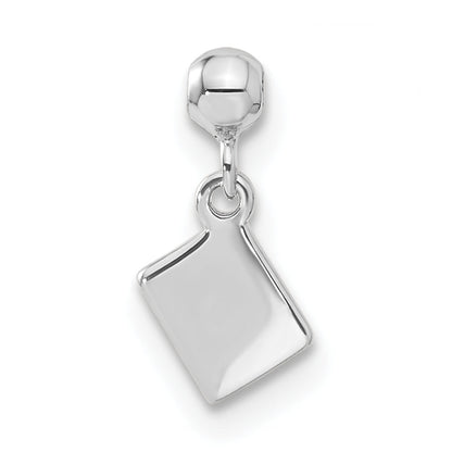 Sterling Silver Mio Memento Enamel Dangle Cross Charm
