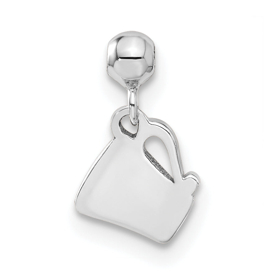 Sterling Silver Mio Memento Enamel Dangle Cup Charm