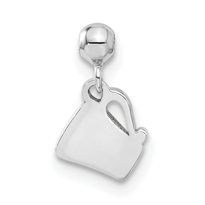Sterling Silver Mio Memento Enamel Dangle Cup Charm