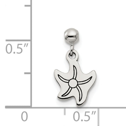 Sterling Silver Mio Memento Dangle Starfish Charm