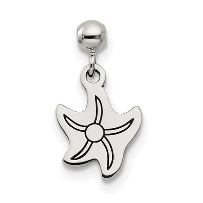 Sterling Silver Mio Memento Dangle Starfish Charm