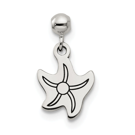 Sterling Silver Mio Memento Dangle Starfish Charm