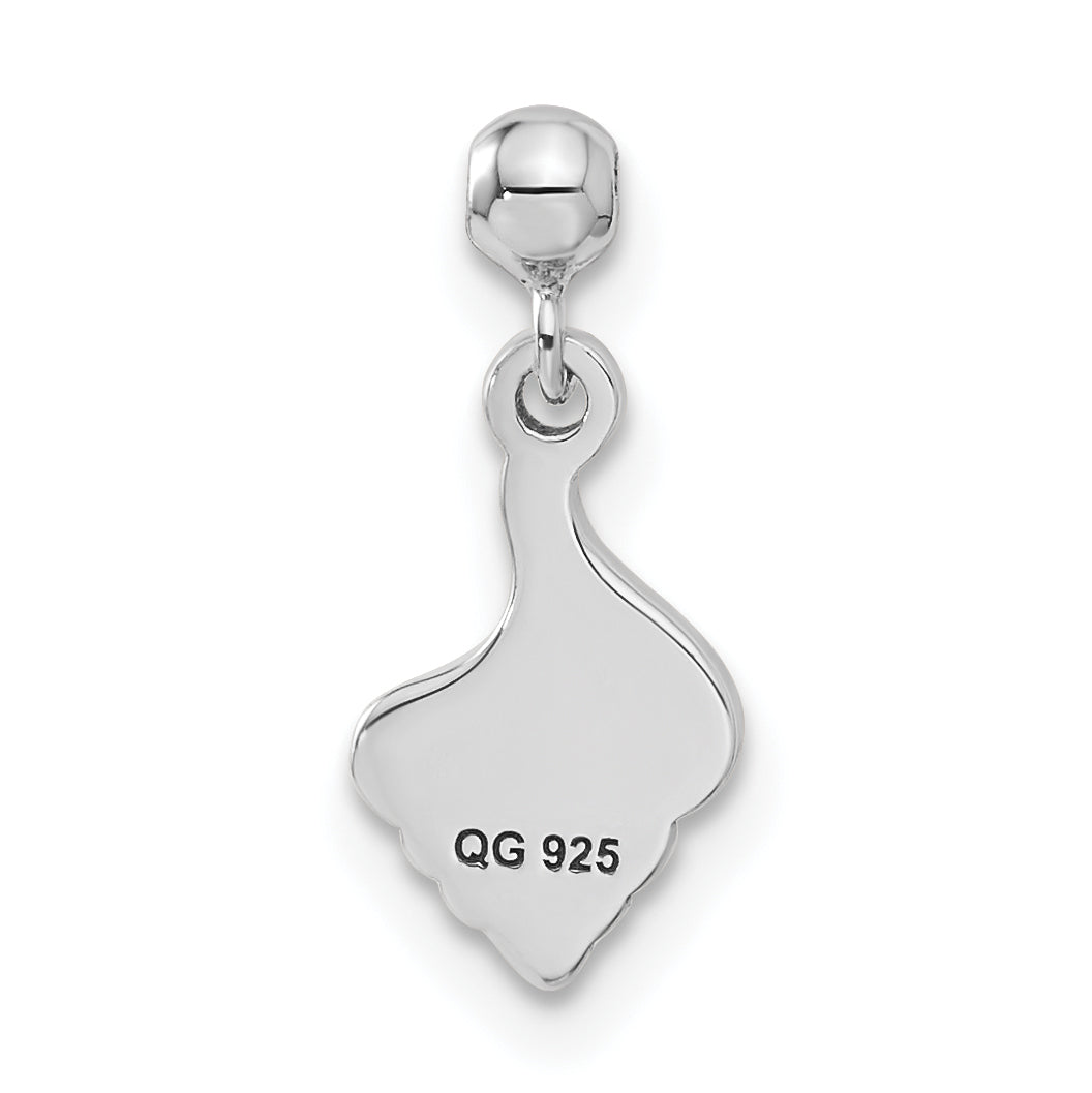 Sterling Silver Mio Memento Dangle Shell Charm