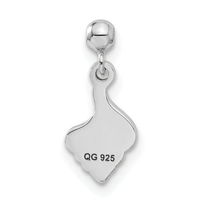 Sterling Silver Mio Memento Dangle Shell Charm