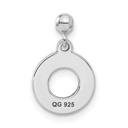 Sterling Silver Mio Memento Enamel Dangle Life Preserver Charm