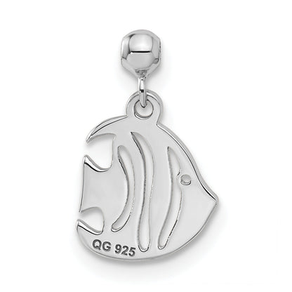 Sterling Silver Mio Memento Dangle Fish Charm