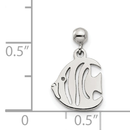 Sterling Silver Mio Memento Dangle Fish Charm
