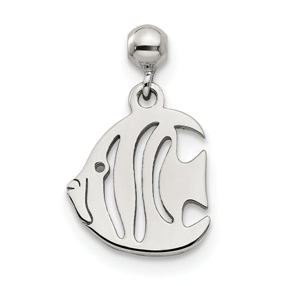 Sterling Silver Mio Memento Dangle Fish Charm