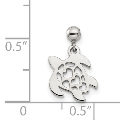 Sterling Silver Mio Memento Dangle Turtle Charm