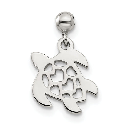 Sterling Silver Mio Memento Dangle Turtle Charm