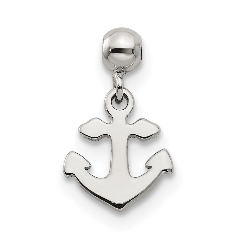 Sterling Silver Mio Memento Dangle Anchor Charm